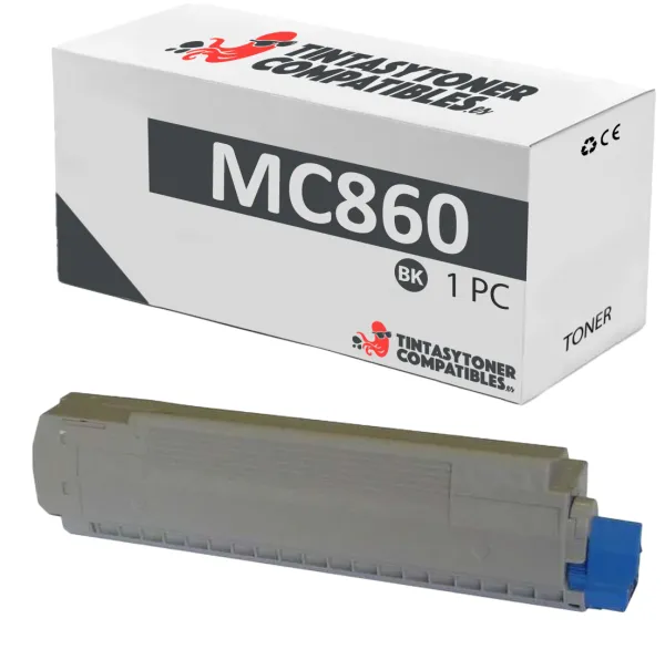 Producto Tóner compatible OKI 44059212 Negro · 9.500 páginas Imagen