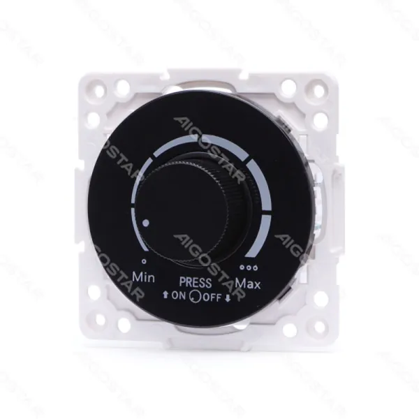 Producto Marco para regulador LED Negro Imagen