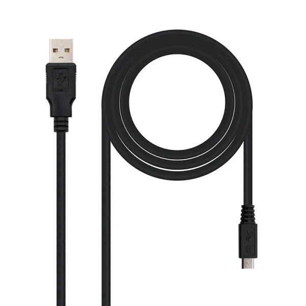 Producto Cable USB-A 2.0 Macho a Micro-USB Macho 1.80m Nanocable Imagen
