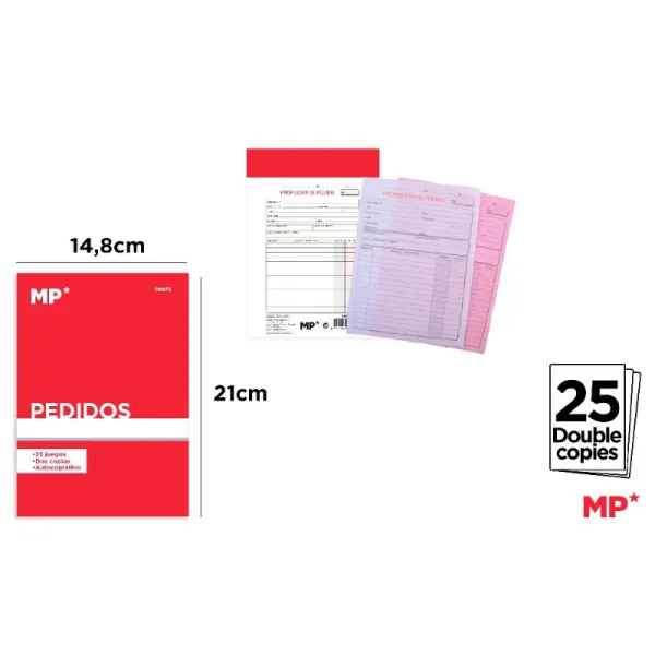Producto Talonario Pedido 14,8cm x 21 cm Imagen