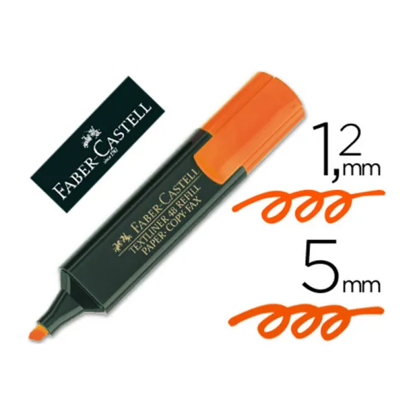 Producto Marcador Fluorescente Faber Castell 48-15 Naranja Imagen