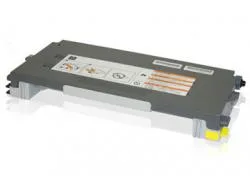Tóner compatible Lexmark C500 / X500 / X502 amarillo · C500H2YG