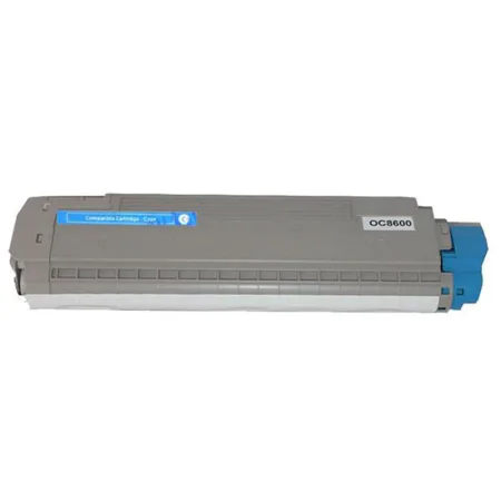 Tóner compatible OKI C8600 / C8800 cian · 43487711