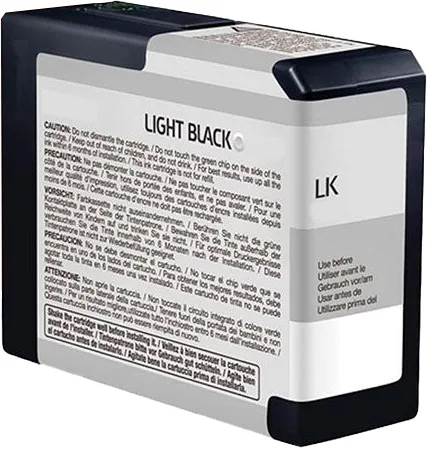 Cartucho de tinta compatible Epson T8507 Light Pigmentada negro light