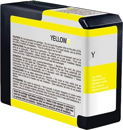 Cartucho de tinta compatible Epson T8504 Pigmentada amarilla pigmentada