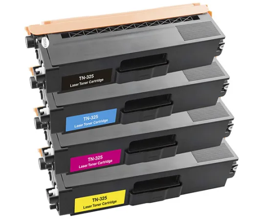 Pack 4 tóner compatibles Brother TN-321 / TN-326 / TN-329 amarillo, magenta, negro y cian