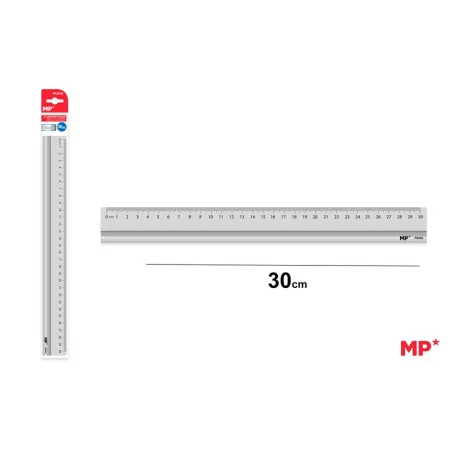 Regla de aluminio 30CM MP