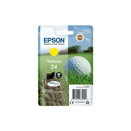 Cartucho de tinta original Epson T3464 / 34 amarillo · C13T34644010