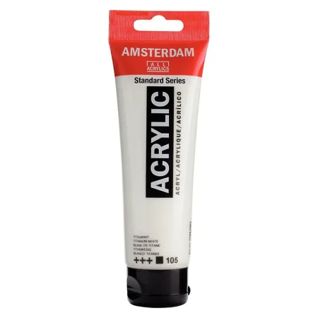 Amsterdam Pintura Acrílica Blanco Titanio 120 ml