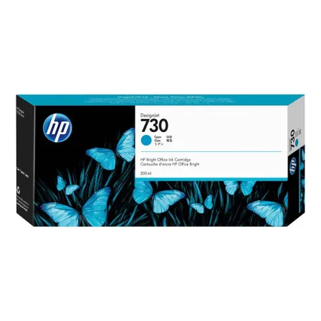 Cartucho de tinta original HP 730XL cian · P2V68A
