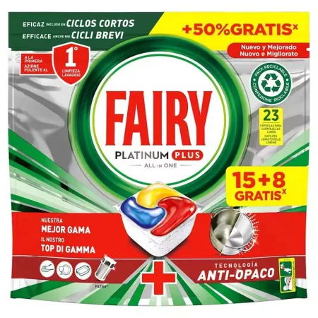 FAIRY Platinum Plus All in One - 15 + 8 Gratis*