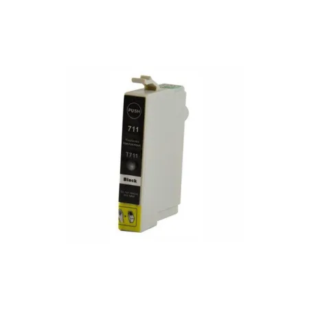 Cartucho de tinta compatible Epson T0711 negro