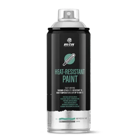 Spray MTN PRO Pintura Anticalórica Plata