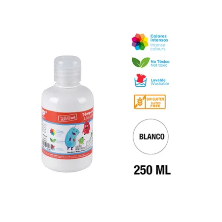 Tempera 250ML blanco MP