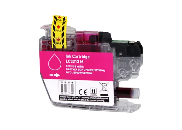 Cartucho de tinta compatible Brother LC3213 / LC3211 XL magenta
