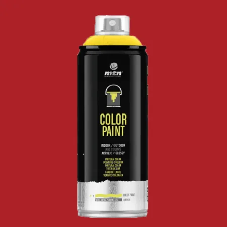 Spray MTN PRO RAL Acrílico R-3000 Rojo Vivo