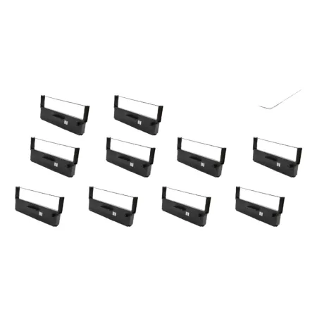 Pack 10 cintas compatibles Epson Cinta Matricial ERC31 negro