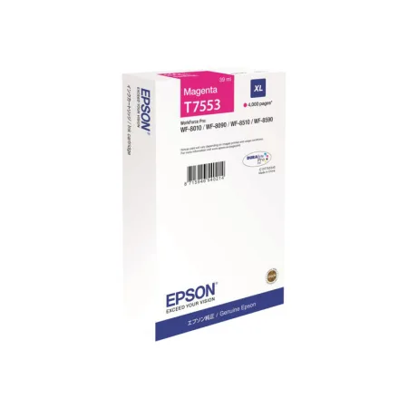 Cartucho de tinta original Epson T7553 magenta · C13T755340