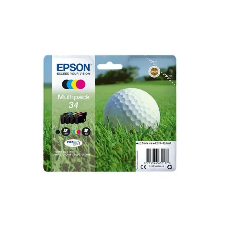 Cartucho de tinta original Epson T3466 / 34 Pack 4 · C13T34664010