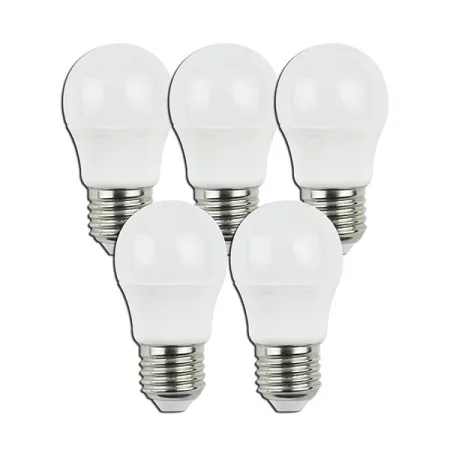 Pack de 5 Bombillas LED A5 G45 / 4W E27 Luz Cálida 3000K