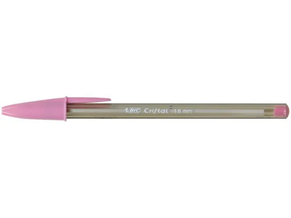 Bic boligrafo cristal fun rosa