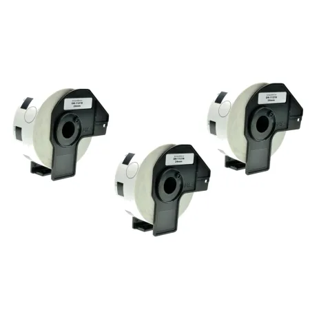 Pack 3 packs de etiquetas compatibles Brother DK-11218 Etiquetas Precortadas blanco