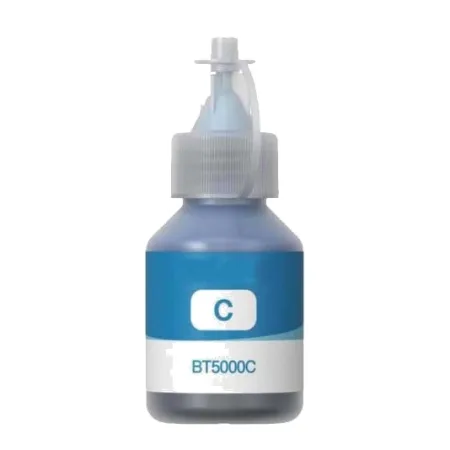 Cartucho de tinta compatible Brother Botella BT5000 cian