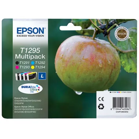 Cartucho de tinta original Epson T1295 Pack 4 · C13T12954012