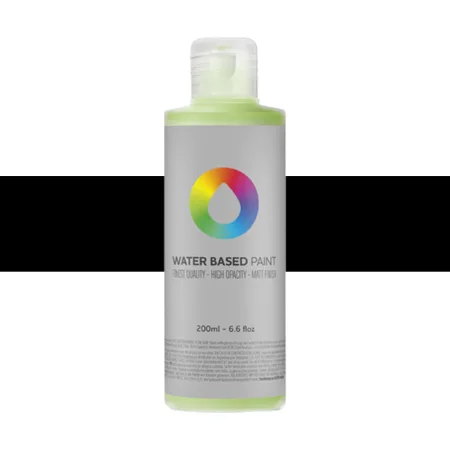 MTN Water Based Paint Carbon Black 200 ml