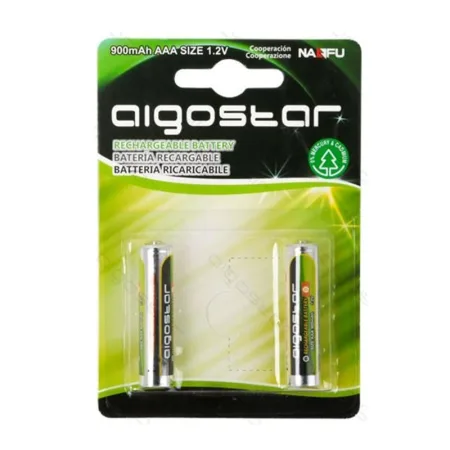 Pila recargable AAA 1.2V 900mAH (2 unidades)