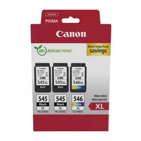 Cartucho de tinta original Canon PG-545XL/CL-546XL Multipack 3
