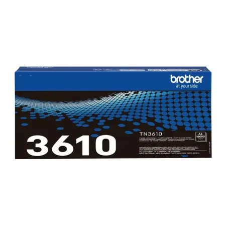 Tóner original Brother TN3610 negro