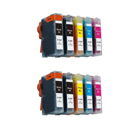 Cartucho de tinta compatible HP Pack 10 x 364XL (BULK)