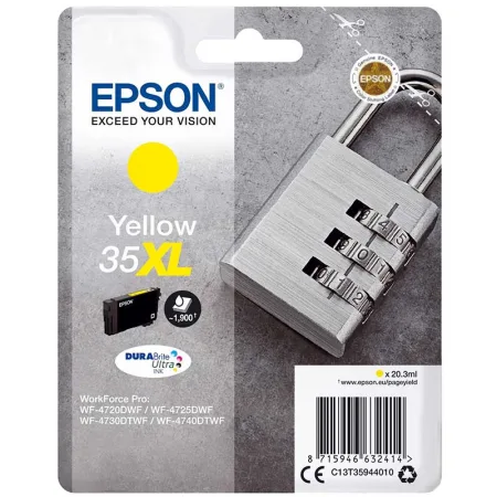 Cartucho de tinta original Epson T3594 / 35XL amarillo · C13T35944010