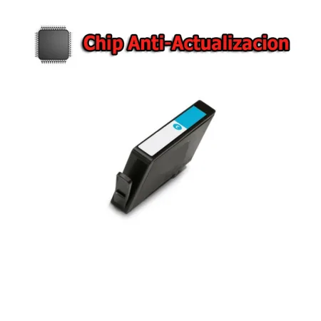 Cartucho de tinta compatible HP 912XL PRO (Chip Anti-Actualizaciones) cian