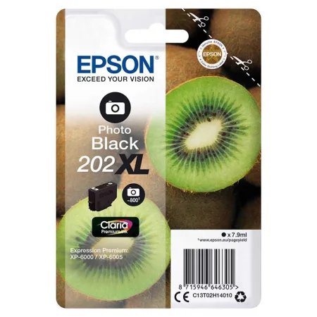 Cartucho de tinta original Epson 202XL Photo negro photo
