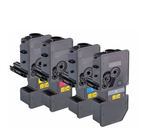 Pack 4 tóner compatibles Kyocera TK-5240 amarillo, magenta, negro y cian