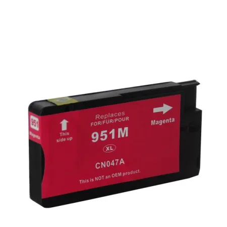 Cartucho de tinta compatible HP 951 XL magenta · CN047AE