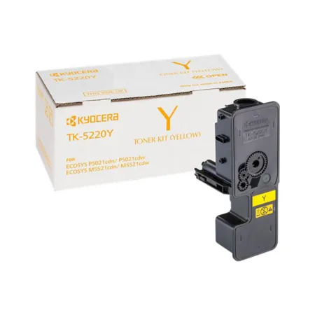 Tóner original Kyocera TK-5220 amarillo · 1T02R9ANL1 / TK5220Y