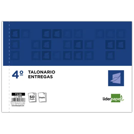 Talonario entregas Liderpapel