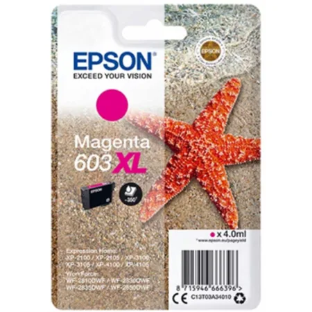 Cartucho de tinta original Epson 603XL magenta · C13T03A34010