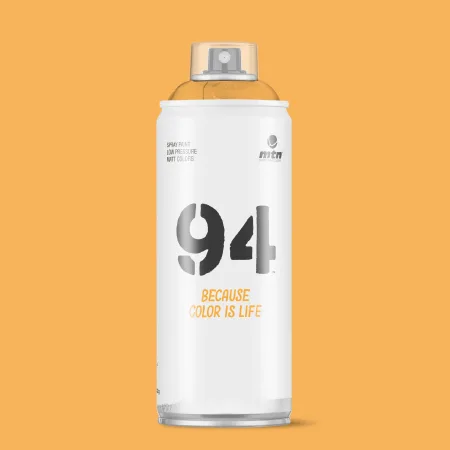 Spray de Pintura Montana Colors MTN 94 RV-1028 Amarillo Medio