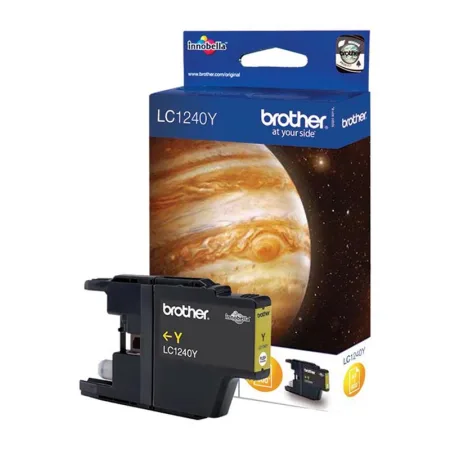 Cartucho de tinta original Brother LC1240 amarillo · LC1240YBP