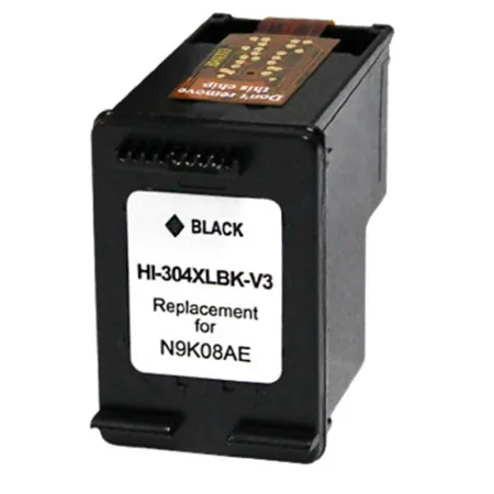 Cartucho de tinta remanufacturado HP 304 XL negro · N9K08AE