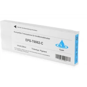 Cartucho de tinta compatible Epson T6062 cian · T606200