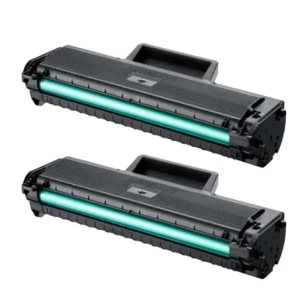 Pack 2 tóner remanufacturados Samsung ML-1660 / SCX-3200 / MLT-D1042S negro