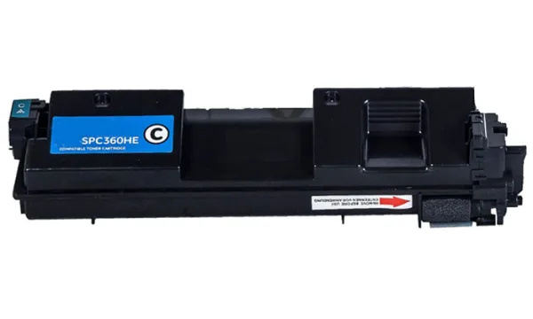 Tóner compatible Ricoh SPC360 cian · 408185