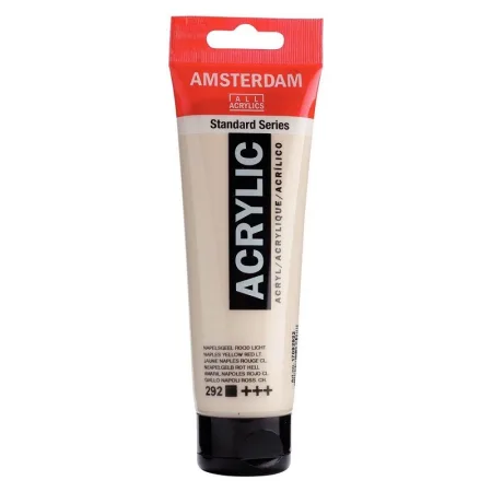 Amsterdam Pintura Acrílica Amarillo Nápoles Rojo Claro 120 ml