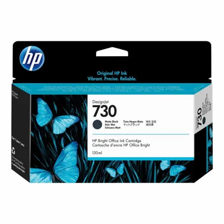 Cartucho de tinta original HP 730 Mate negro mate · P2V65A