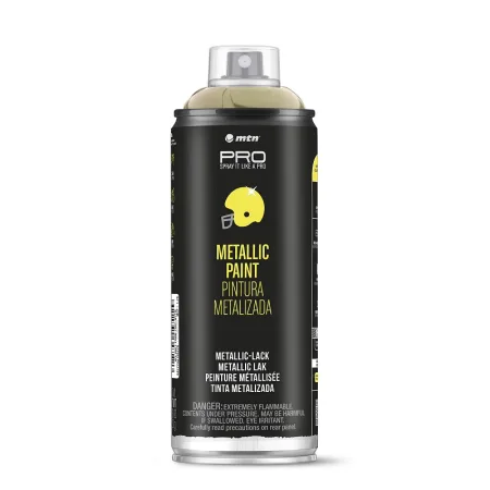 Spray de Pintura metálica MTN PRO Champagne